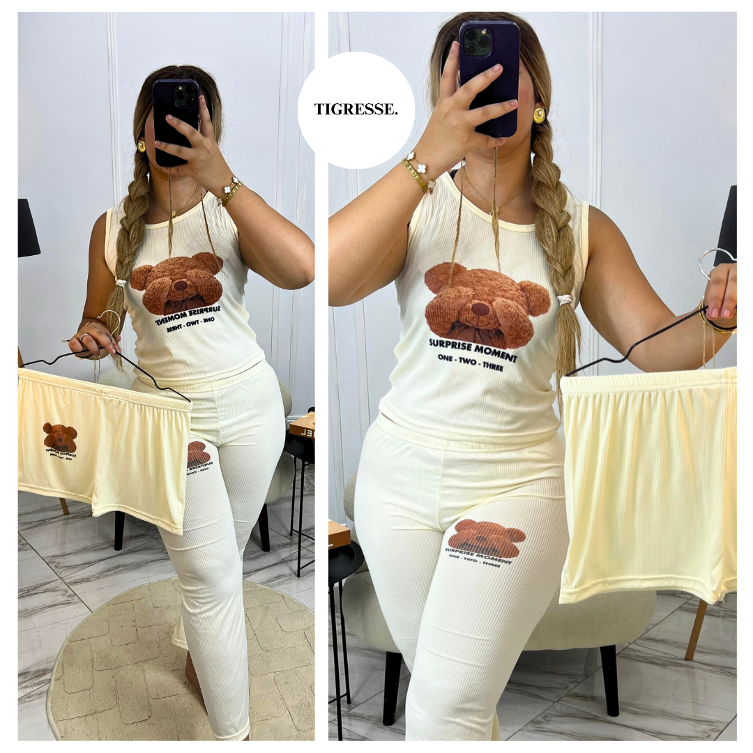 Ensemble 3PCS - TEDDY BEAR